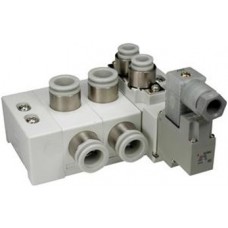 SMC solenoid valve 4 & 5 Port SY SS5Y7-60, 7000 Series Cassette Style Manifold, Body Ported